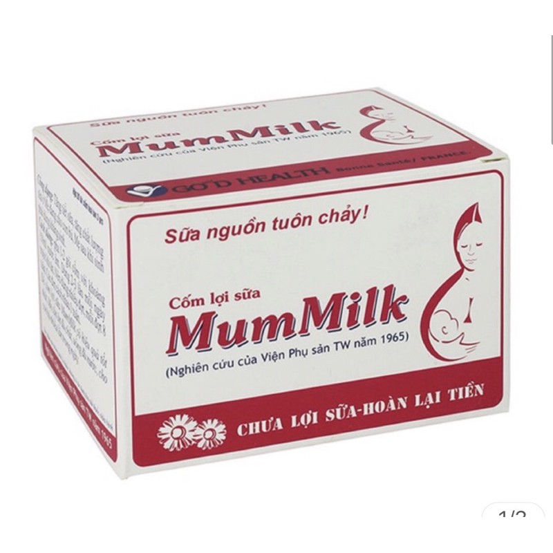 Mummilk ( Mua 6 tặng 1 gói tăm bông cho bé) - Sản Phẩm Nghiên Cứu Của Viện Phụ Sản TƯ 1965