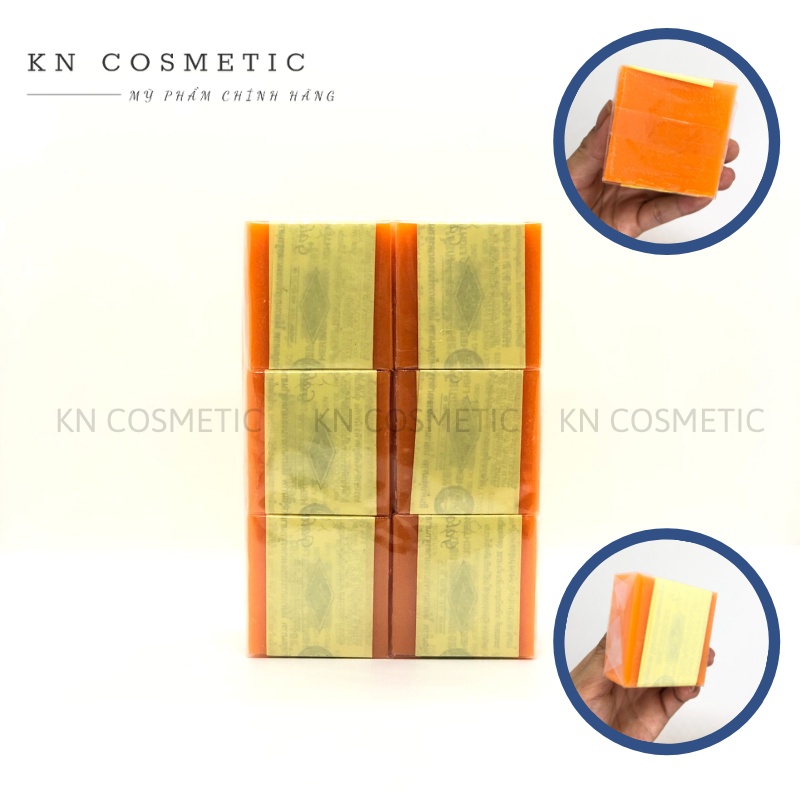 Xà Phòng Cam Nghệ Orange Natural Soap Thái Lan 65gr