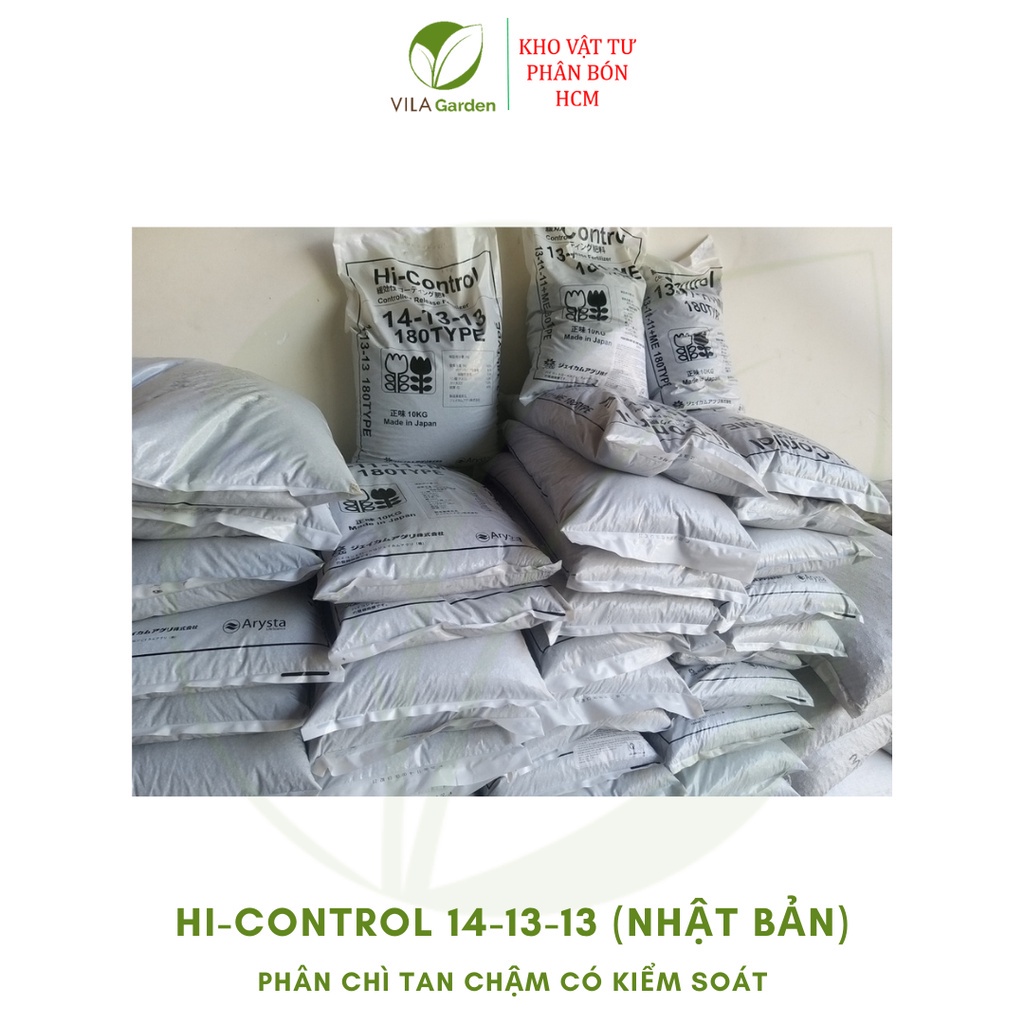 Phân chì tan chậm Nhật Bản Hi control 14-13-13 180TYPE (500g)