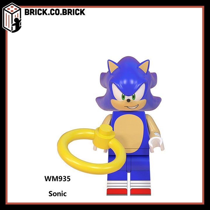 WM6086 - Đồ chơi lắp ráp minifigure nhân vật những người bạn của Sonic trong tựa game Sonic The Hedgehog