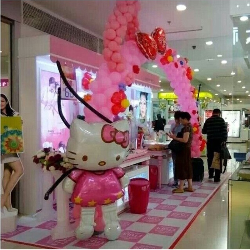 Bong bóng hình Hello Kitty 70*114cm