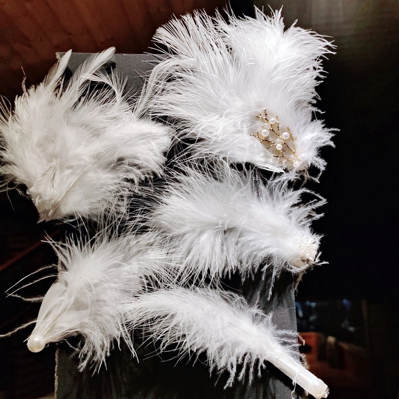 Kẹp Tóc Hình Lông Vũ Thời Trang Cho Nữ