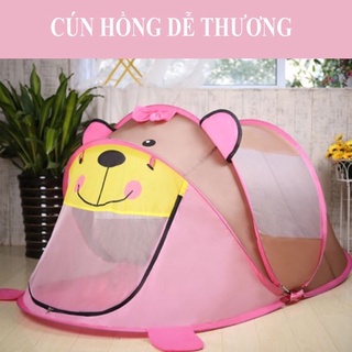 Lều tự bung hình thú cho bé
