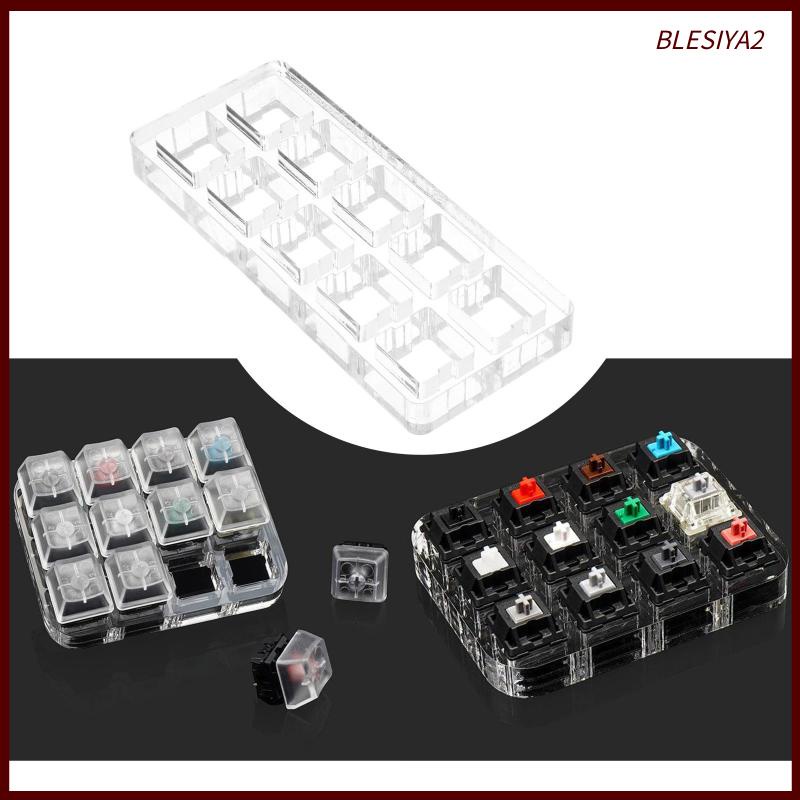 Tấm acrylic kiểm tra công tắc dành cho bảng công tắc Cherry Mx nhiều kiểu tùy chọn