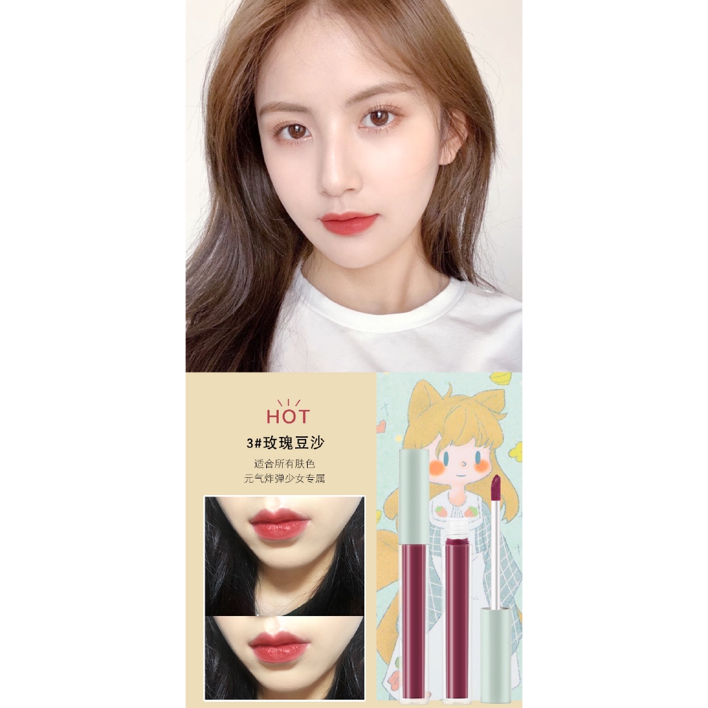 (Set 5) Son môi nhung mịn mượt kháng nước lâu trôi VONGEE | BigBuy360 - bigbuy360.vn