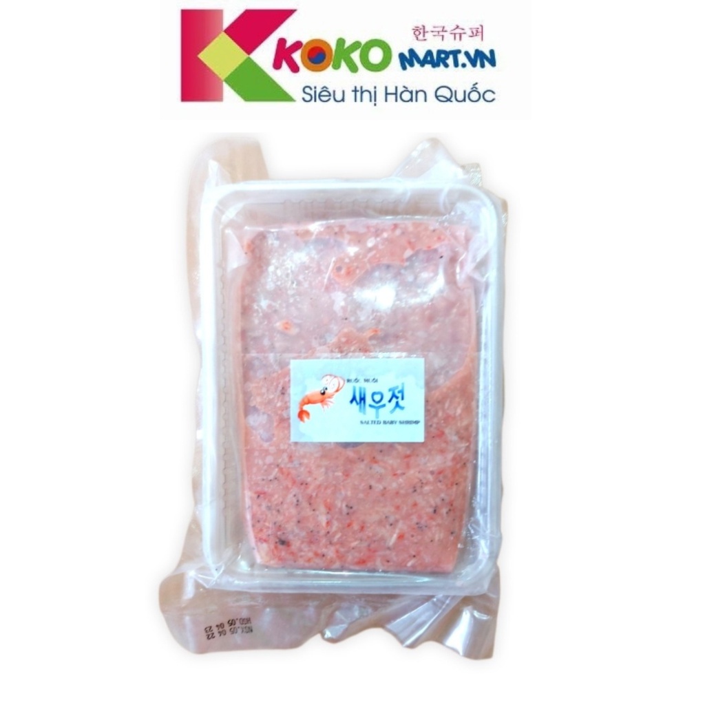 (Giao HCM) Mắm tép muối kim chi Hàn Quốc Vỉ 500g