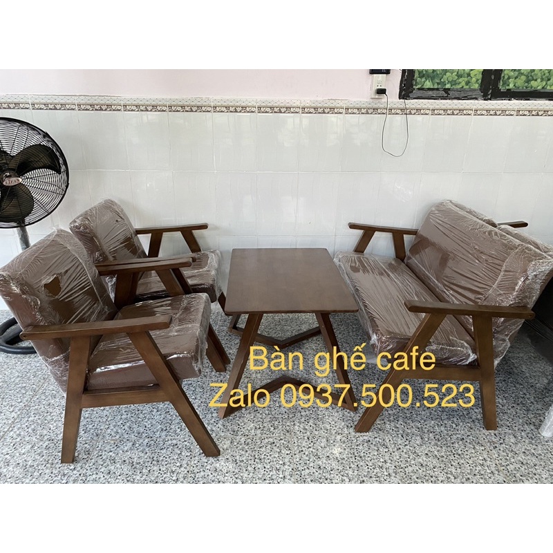 bộ sofa phòng khách bàn ghế nội thất cafe