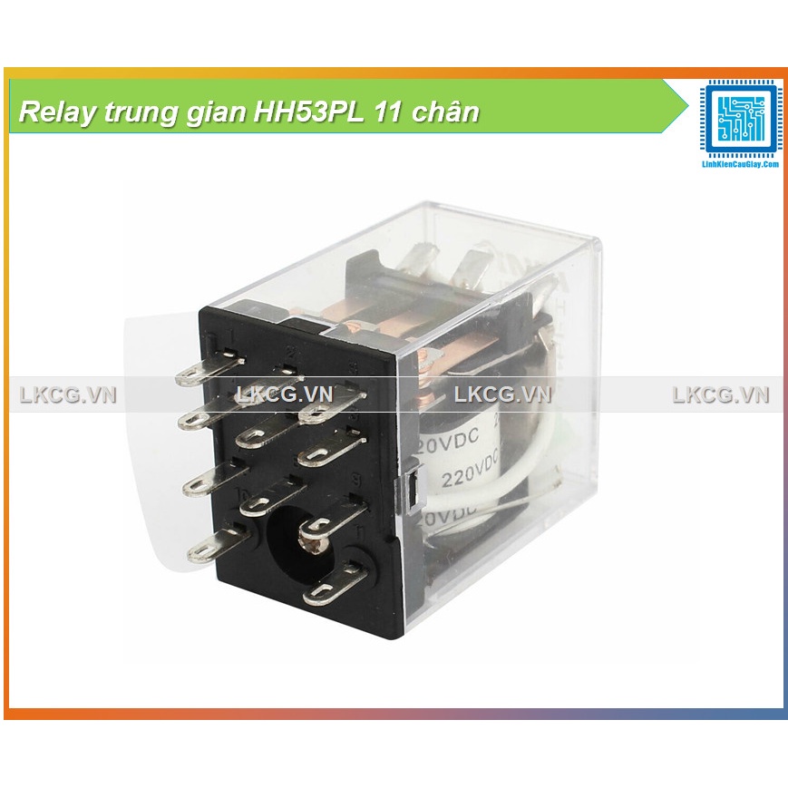 Relay trung gian HH53PL 11 chân