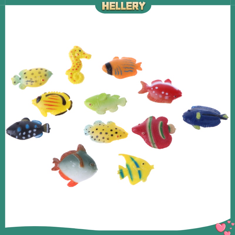 Bộ Đồ Chơi Mô Hình Sinh Vật Biển Bằng Nhựa Cho Bé