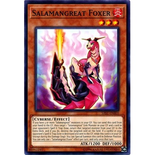 Thẻ bài Yugioh - TCG - Salamangreat Foxer / SAST-EN005'