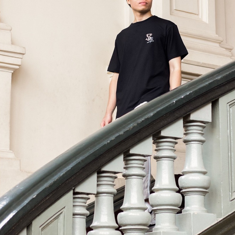 Áo thun unisex In cao cấp biểu tượng cổ SAIGON HIDDEN NÂU form basic 100% cotton premium SOUL OF A NATION VER 2