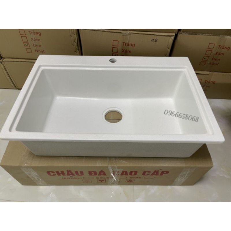 Chậu rửa chén đá nhân tạo 1 hộc