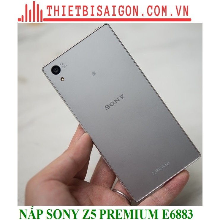 NẮP LƯNG SONY Z5 PREMIUM E6883 MÀU BẠC