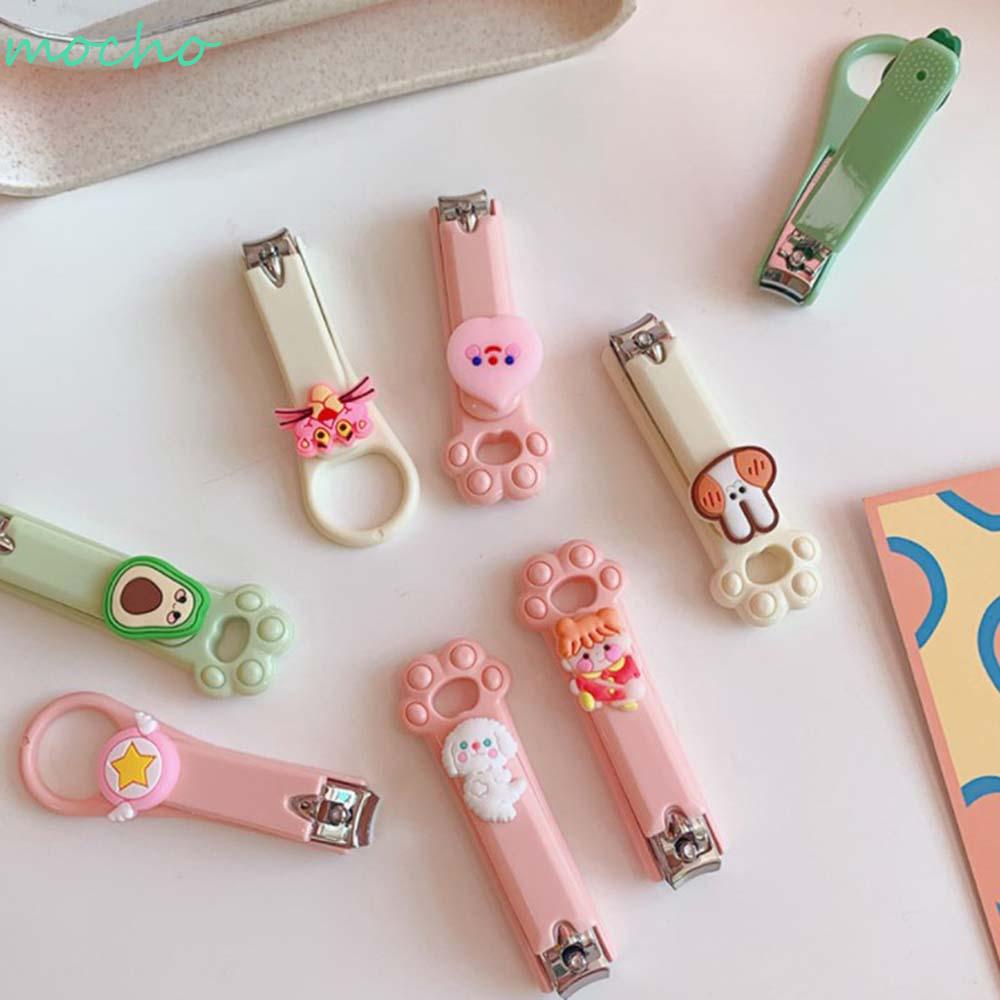 [Hàng mới về] Bấm móng tay bằng thép không gỉ họa tiết hoạt hình dễ thương