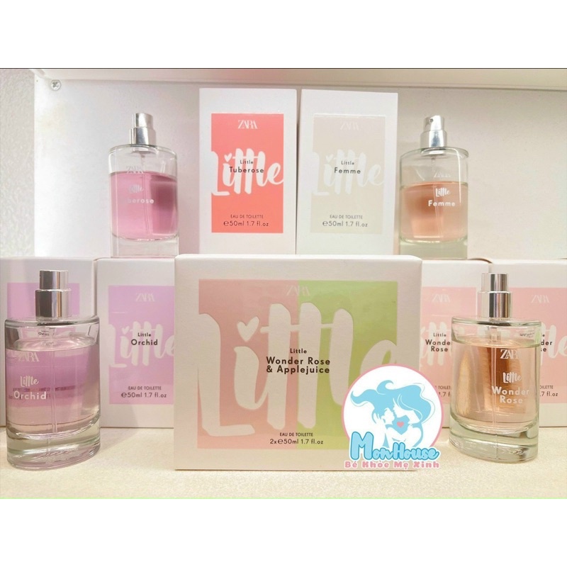 Set Nước hoa baby Zara phiên bản công chúa ba lê LEO-TIZ