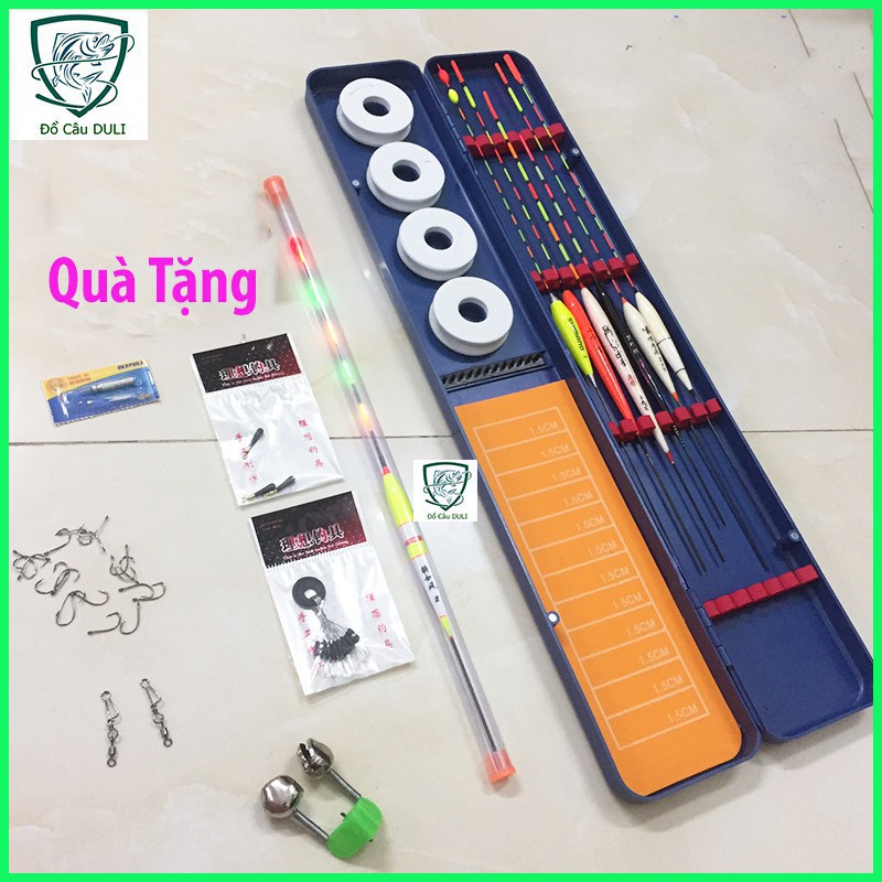 Cần câu cá ❤️FREE SHIP❤️ Hộp Đựng Phao Câu Đài - 6 phao câu đài ,đảm bảo rẻ nhất