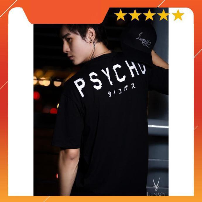 Áo phông in hinh P-Y-C-H-O ⚡𝐅𝐑𝐄𝐄𝐒𝐇𝐈𝐏 ⚡Áo phông cotton chất đẹp mát, áo unisex, áo phông trắng đen | BigBuy360 - bigbuy360.vn