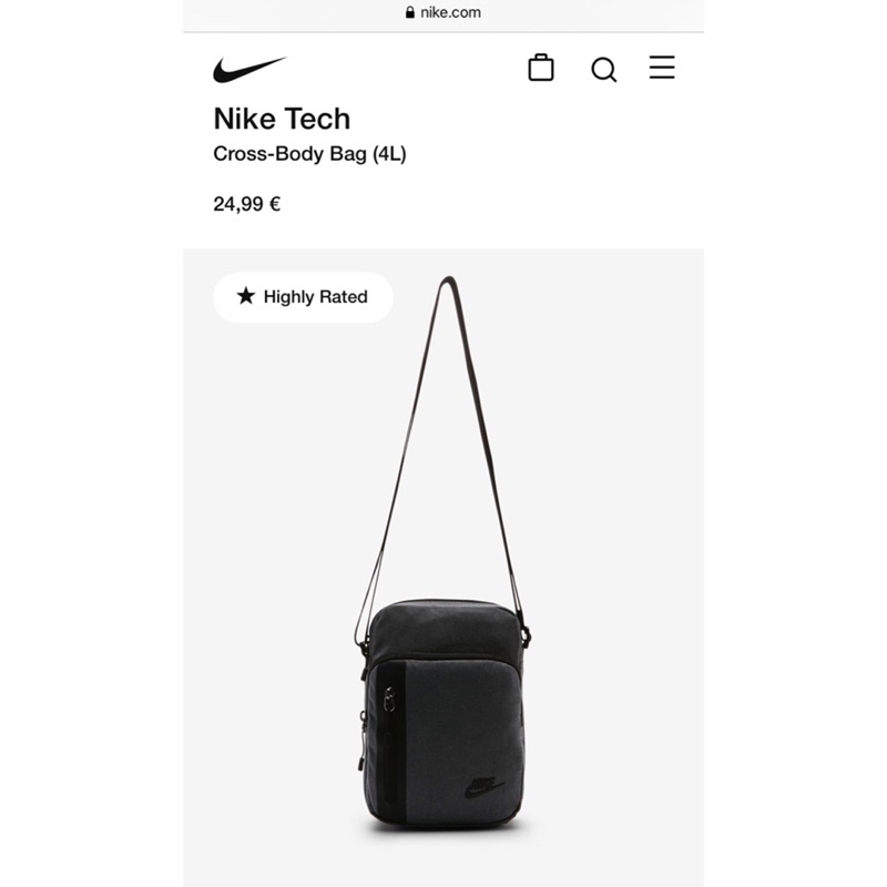 [Chính hãng authentic]Túi Nike mini đeo chéo chính hãng nam và nữ