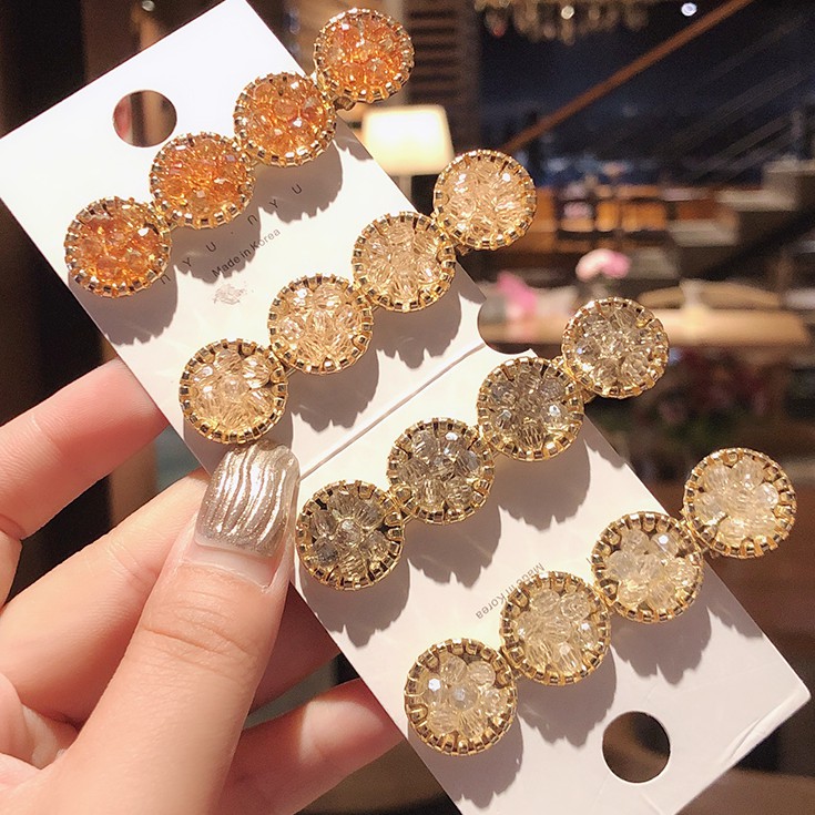 Kẹp Tóc Nhỏ Đính Ngọc Trai Tinh Tế Phong Cách Hàn Quốc Mới Cho Nữ