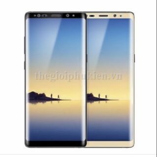 Kính cường lực 4D cho Samsung Note 8 Full màn hình tràn viền