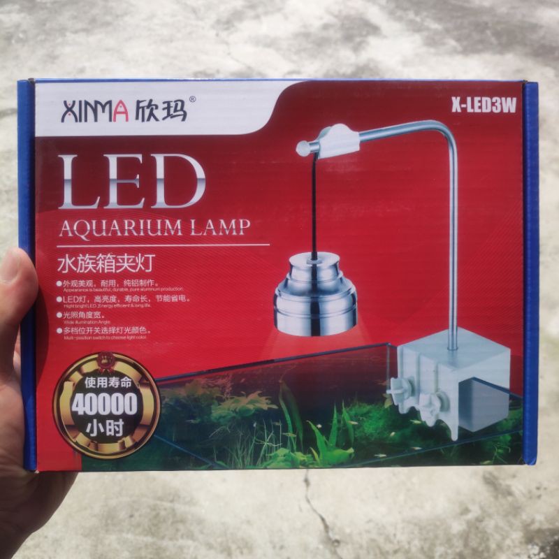 Bộ Đèn Thủy Sinh Mini Xima 3w - 7w