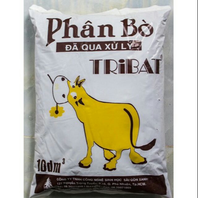 Phân bò đã qua xử lý Tribat 10dm3