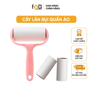 Cây lăn bụi đa năng Faci 60 lớp. Cây lăn bụi đa năng làm sạch quần áo vệ sinh lông thú cưng bụi vải giường tủ ghế sofa
