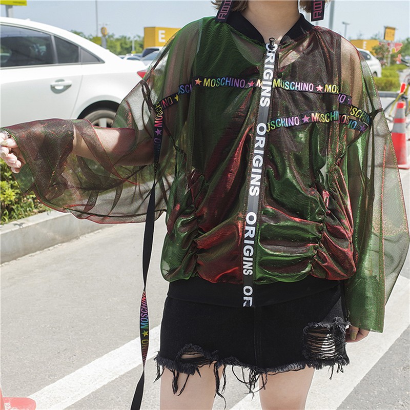 [CÓ SẴN] Áo khoác bomber lưới ulzzang #279 | BigBuy360 - bigbuy360.vn