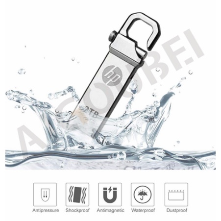 Usb 3.0 2TB Vỏ Kim Loại Chống Sốc Chống Nước Tốc Độ Cao