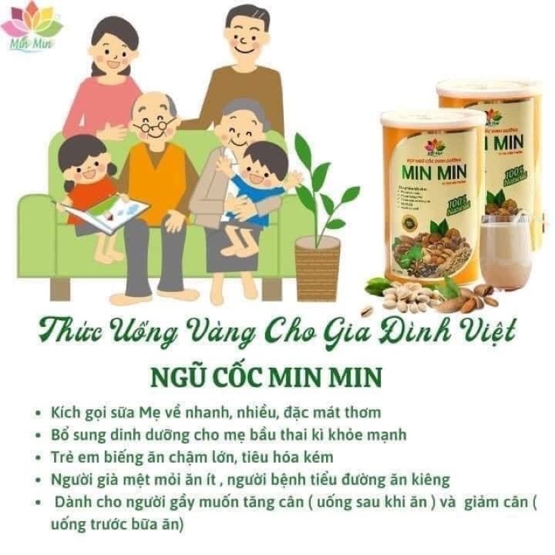 Ngũ Cốc Min Min Vàng ( 29 hạt )