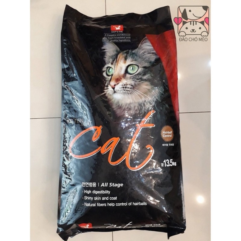 Thức ăn hạt cho mèo hạt Cat's Eye - Túi 1kg hạt cat eye siêu tiết kiệm Cateye - Đảo Chó Mèo