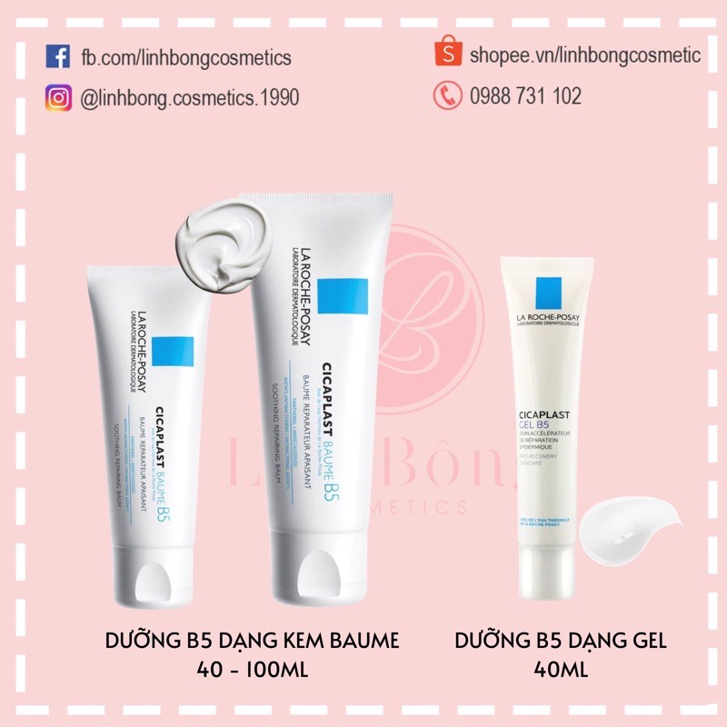 KEM DƯỠNG CICAPLAST B5 LA ROCHE - POSAY CÁC LOẠI