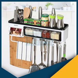Kệ nhà bếp ecoco 4 hộp gia vị 9256