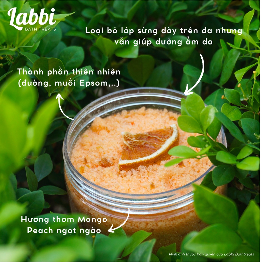 CALIFORNIA SUMMER [Labbi] Body Scrub / Tẩy tế bào chết body