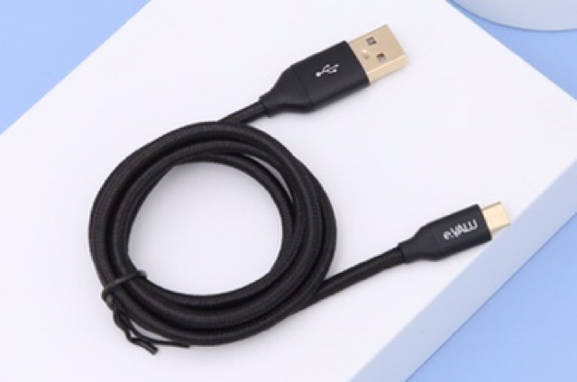 Dây cáp sạc nhanh Micro USB 1 m e.VALU LTM-01