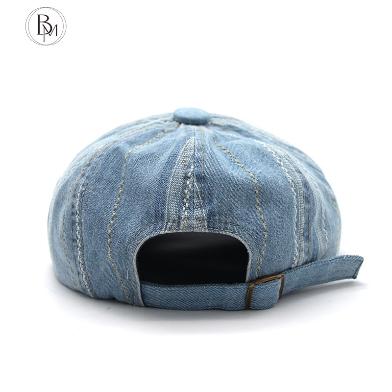 Mũ beret denim BANMA thiết kế đơn giản cho nam