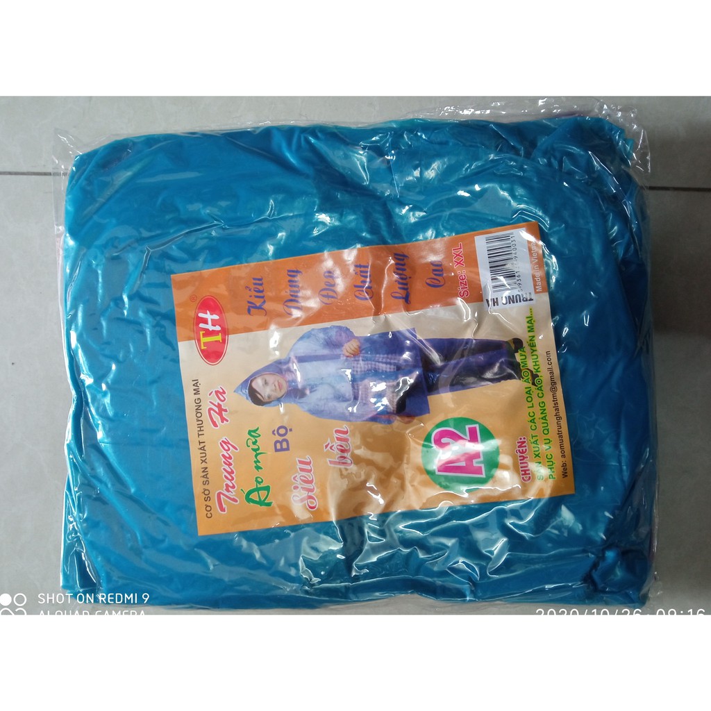 Bộ quần áo mưa du lịch, đi phượt