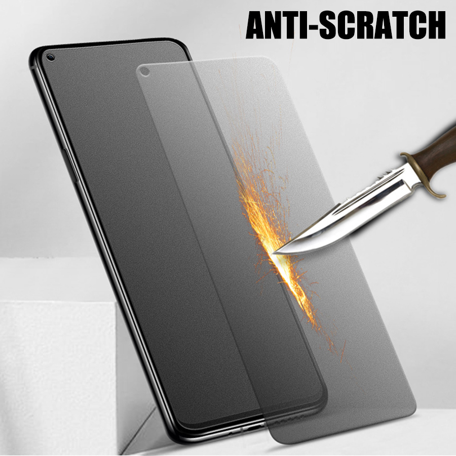 Kính Cường lực AG Chống Bám Vân Tay Full Màn Miếng dán màn hình cho Xiaomi Mi 10t 9t Poco X3 F2 Pro F3 Pocophone F1 Redmi Note 9 8 7 10 Pro 10S 4G 5G