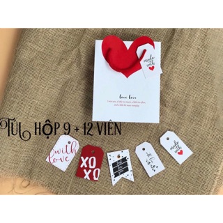 Túi đựng socola 9 viên, 12 viên
