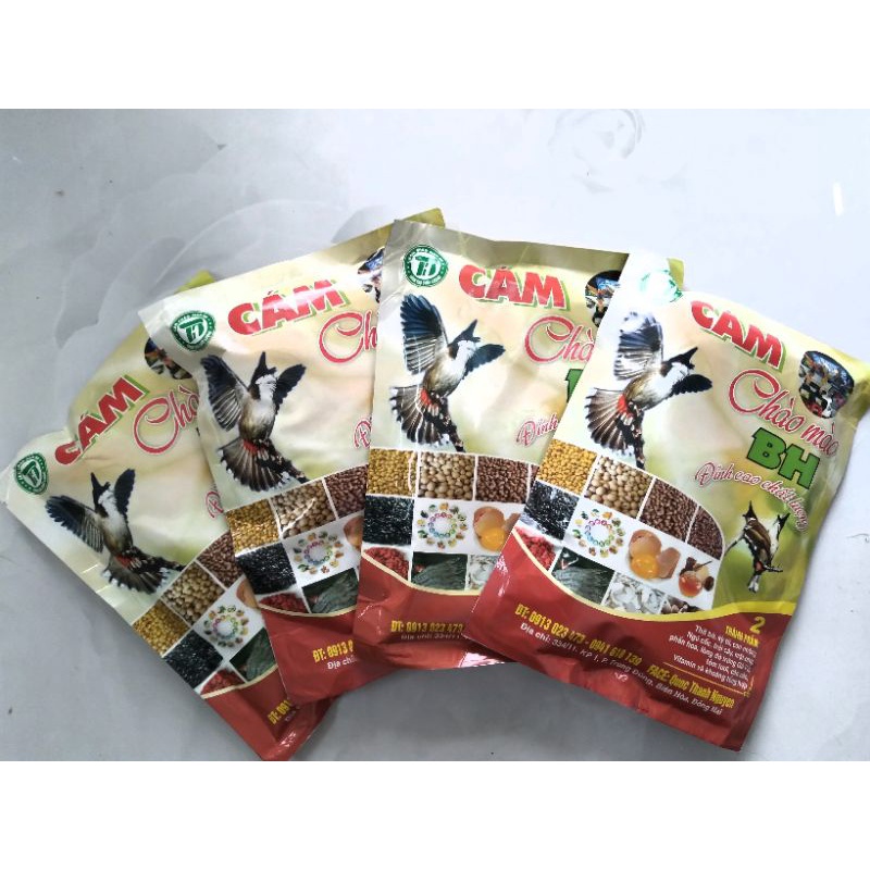 Cám chào mào BH  cám đấu 200g