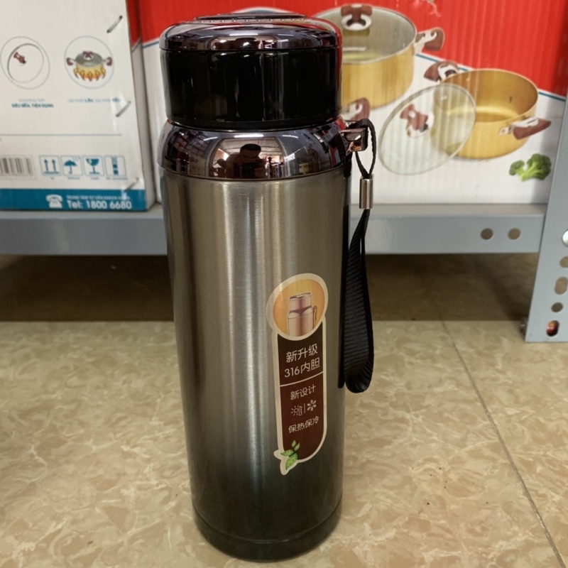Bình giữ nhiệt inox 800ml cao cấp,an toàn cho sức khoẻ