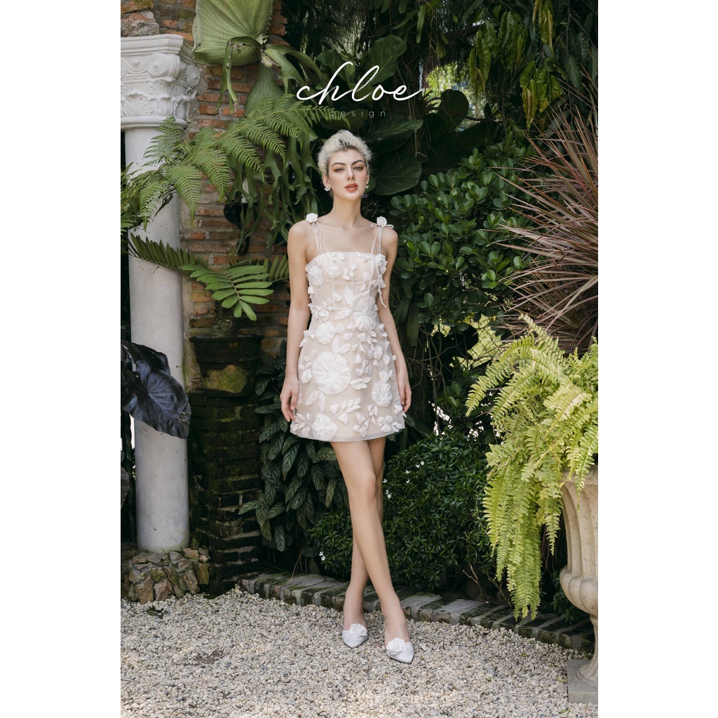 Váy thế kế Chloe Eva 22 - Size S-M-L- May đo