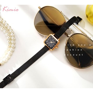 Đồng hồ nữ Kimio mặt vuông K012