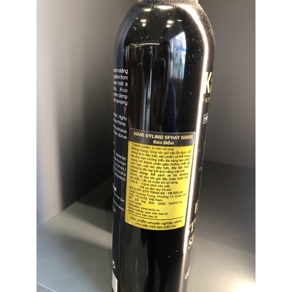 Keo Xịt Tóc Tạo Kiểu Kassi - Hàng Chính Hãng Công Ty