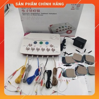 Máy điện châm châm cứu hoa đà hwato sdz ii đỏ new - máy điện châm