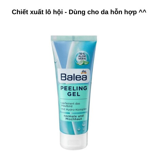 Tẩy da chết Balea ⚡Freeship⚡ 3 công dụng - phù hợp mọi loại da