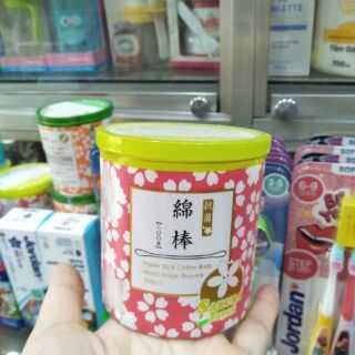 Tăm bông kháng khuẩn SAKURA( lọ  200 chiếc)