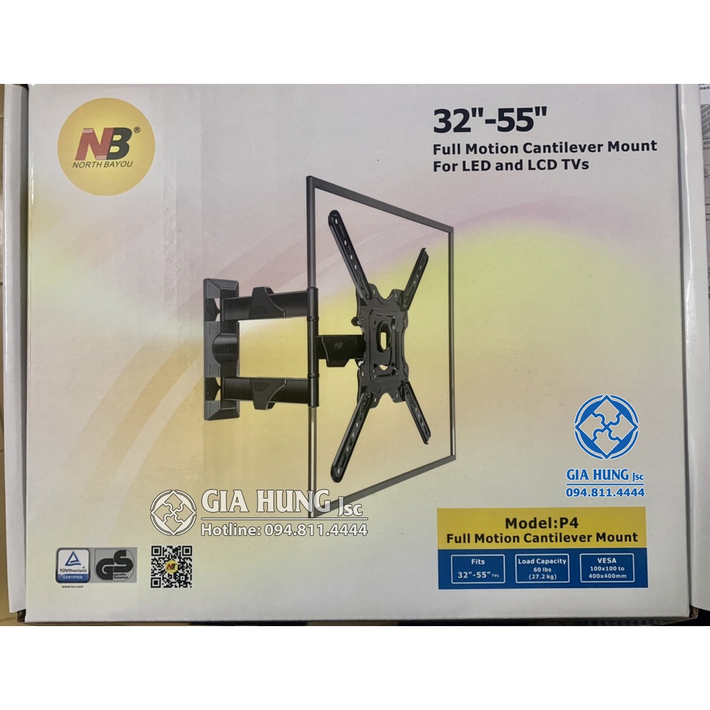 Giá treo tivi NORTH BAYOU NB P4 mới nhất 2020 -2021