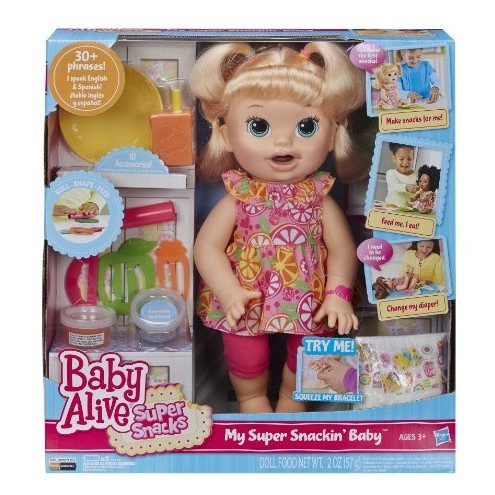 Búp bê Baby Alive hàng mỹ nói được 30 cụm từ