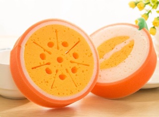 [Combo] 2 miếng rửa chén hình trái cây
